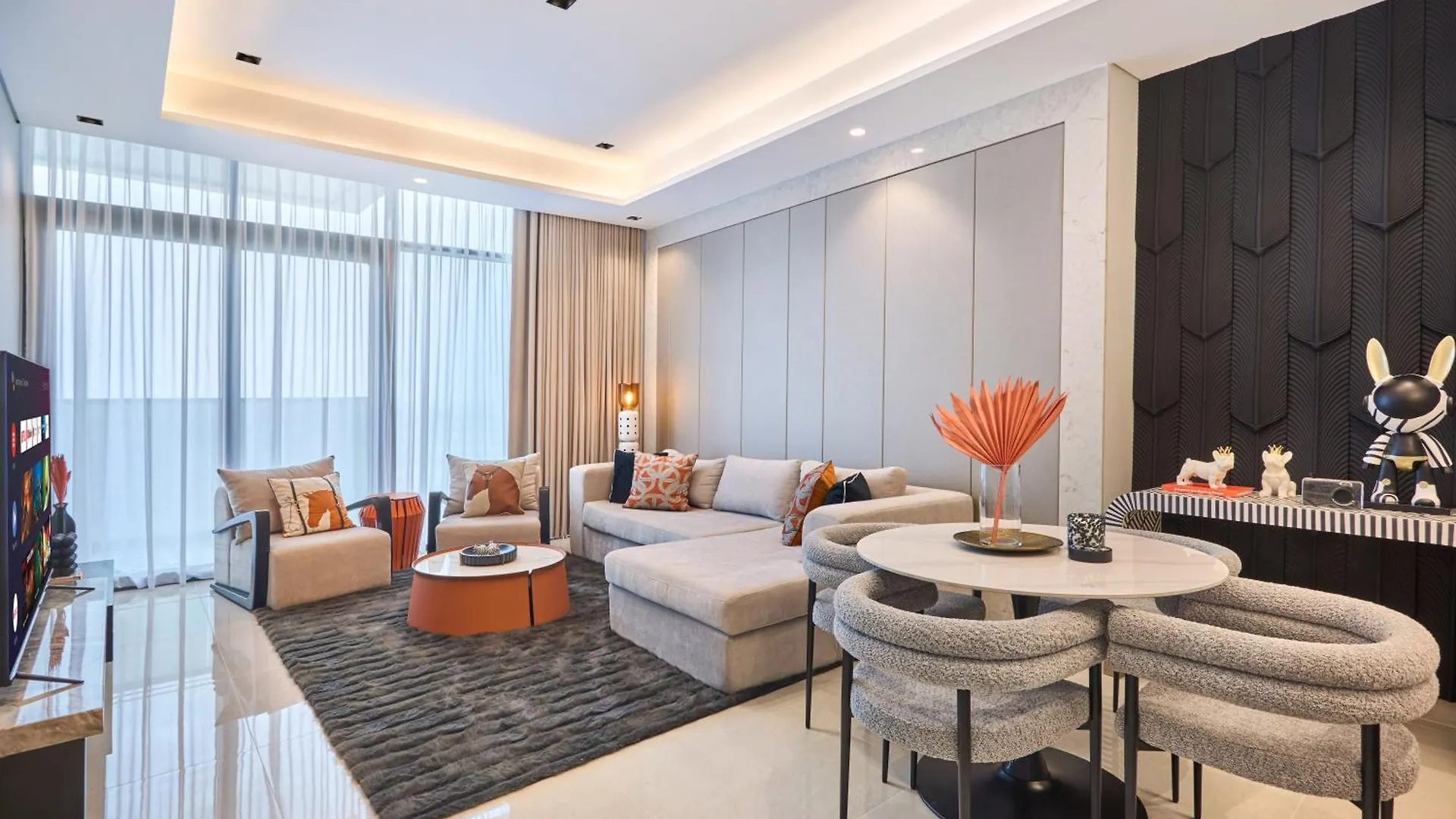 Stylish 2Brurban Retreat 10 Min To Burj Khalifa Apartment Dubai