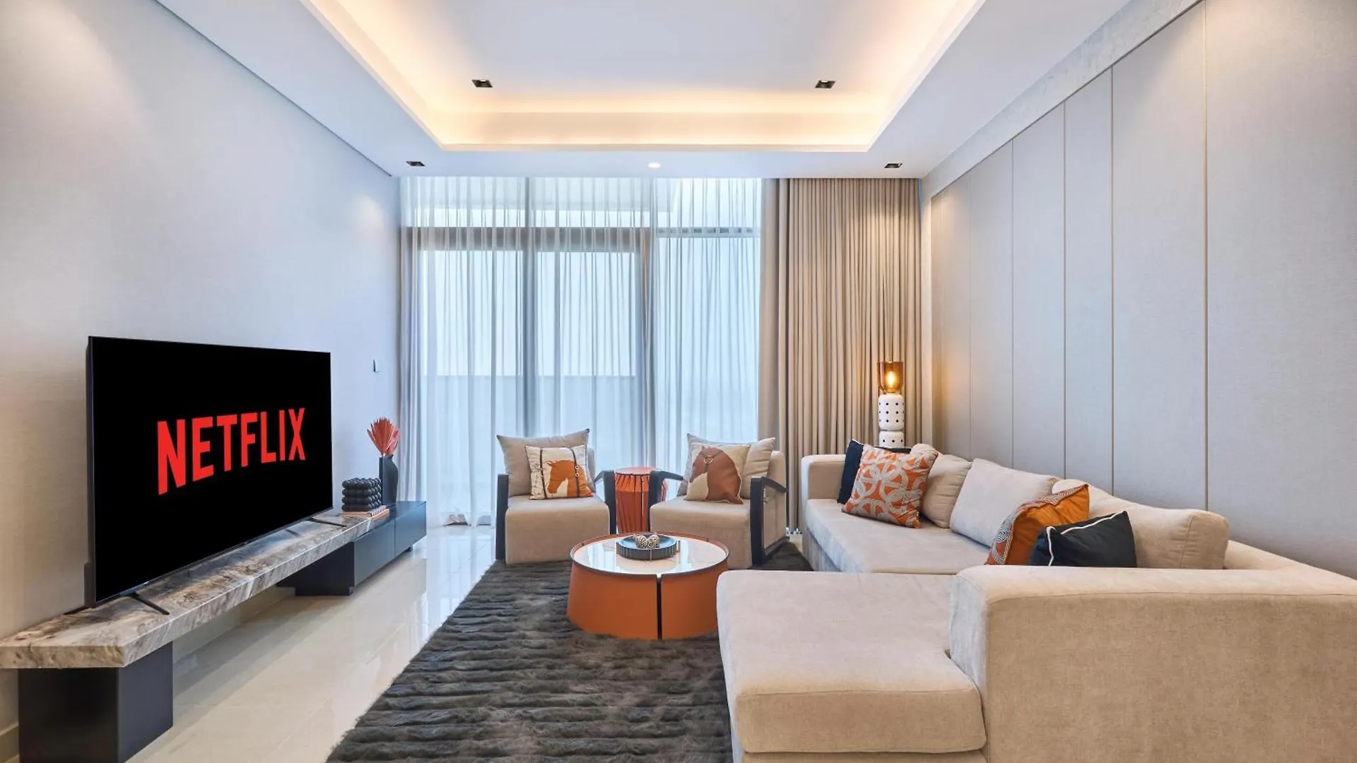 Stylish 2Brurban Retreat 10 Min To Burj Khalifa Apartment Dubai